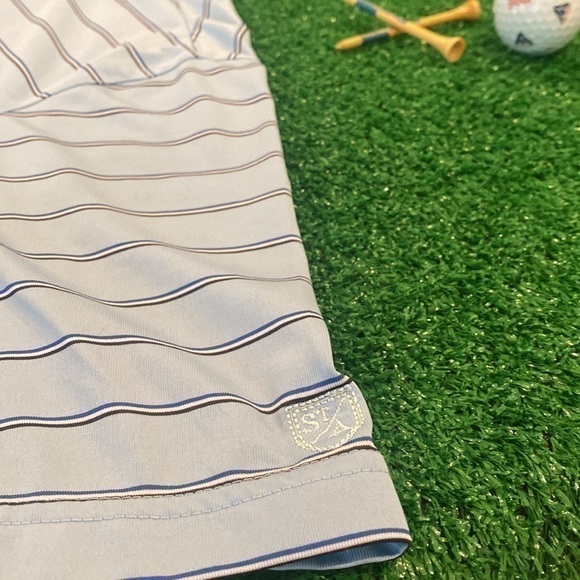 Mens ShortSleeve St Andrew of Scotland Polo. Size Large. - Picture 4 of 6